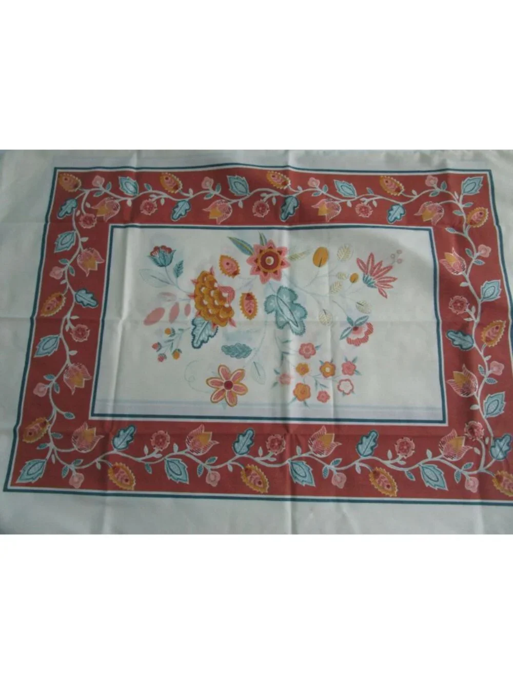Museum of American Folk Art Vintage Pillowcases A Pair Cotton Blend Standard 198